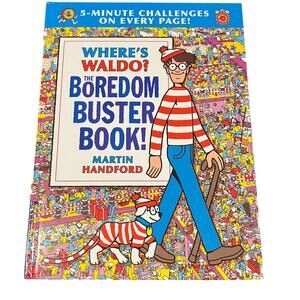 Where's Waldo? The Boredom Buster Book For Kids! Large Book